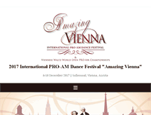 Tablet Screenshot of amazingvienna.info